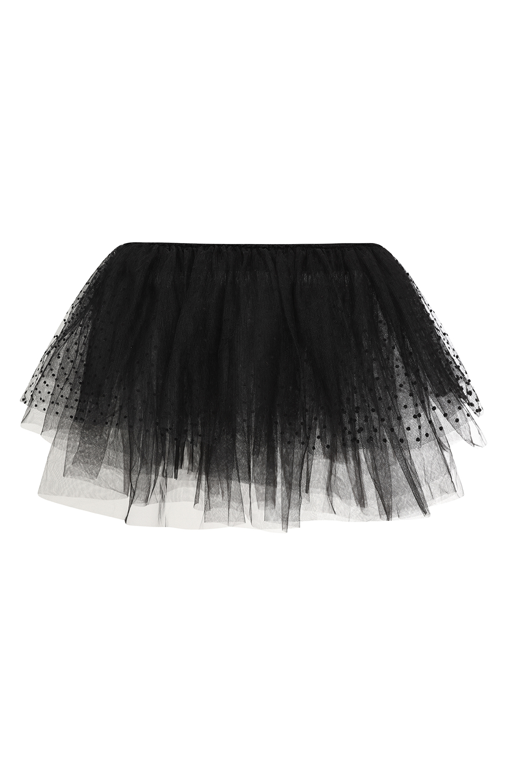 Tulle Polka Dot Mini Skirt